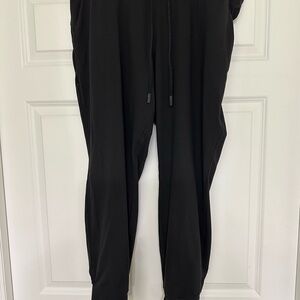 Lululemon Ready to Rulu Slim-Fit High-Rise Jogger Full Length Black Size: 20